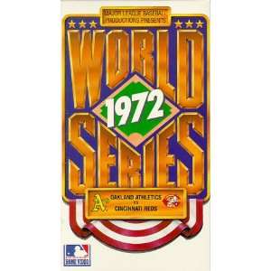  1972 World Series   Oakland As vs Cincinnati Reds [VHS 
