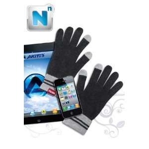 N Square TouchMate Gloves   Black (Free HandHelditems 