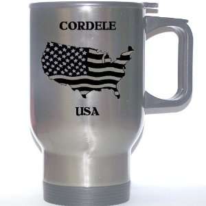  US Flag   Cordele, Georgia (GA) Stainless Steel Mug 