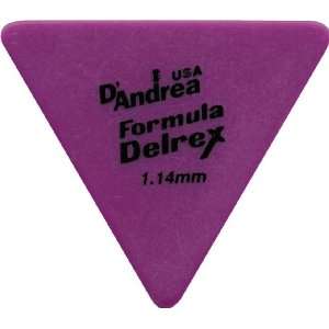  DAndrea 55 Triangle Delrex Delrin Guitar Picks One Dozen 