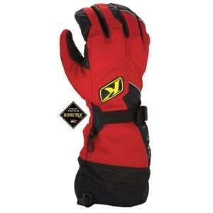 Klim Snowmobile Gloves   Fusion, Red Small