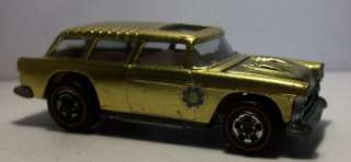 Hot Wheels red line 1969 Classic Nomad Lime Green VGC  