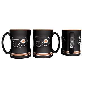 Philadelphia Flyers Coffee Mug   15oz Sculpted