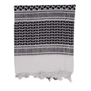 Voodoo Tactical Woven Coalition Desert Scarves   White 