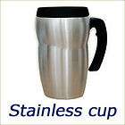   wall Barista Desktop Stainless Steel Mug Cup Travel Camping Coffee