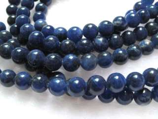 Sodalite Gemstone 8mm round Beads Loose Strand 16  