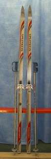 Cross Country 73 Skis 3 pin 190 cm +Poles SPLITKEIN  