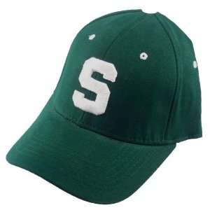  Michigan State Spartans Green Youth 1Fit Hat Sports 