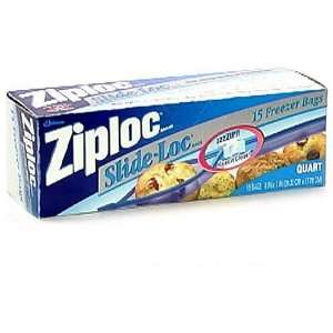 Ziploc Easy Zipper Freezer Quart 1 15 Count boxes Health 
