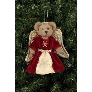    Twinkle Teddy Bear Angel Ornament By Bearington Toys & Games