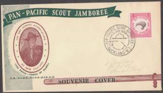 NEW ZEALAND BOY SCOUT COVER 1959 BL8774  