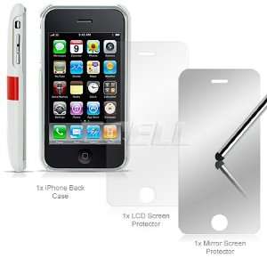  Ecell   ST GEORGE CROSS CASE & LCD PROTECTOR FOR iPHONE 3G 