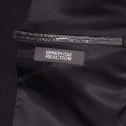 Kenneth Cole Reaction Mens Slim Fit Striped 2 button Suit   
