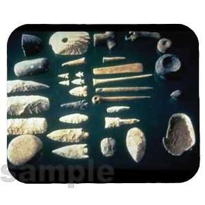 Stone Age Tools Mouse pad