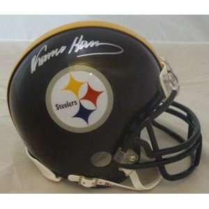   Harris Signed Pittsburgh Steelers Mini Helmet