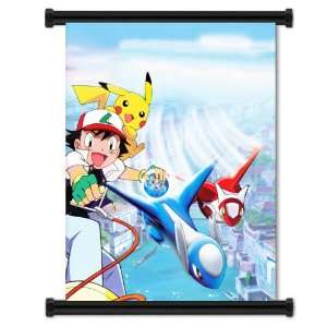 Pokemon Anime Fabric Wall Scroll Poster (16x20) Inches 
