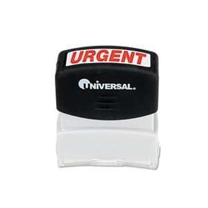   MESSAGE STAMP, URGENT, PRE INKED/RE INKABLE, RED