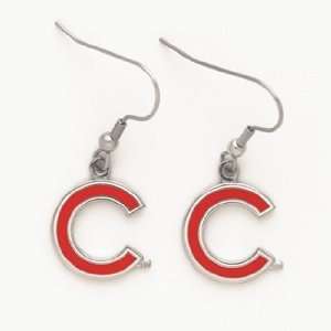  Chicago Cubs Logo Earrings by Wincraft
