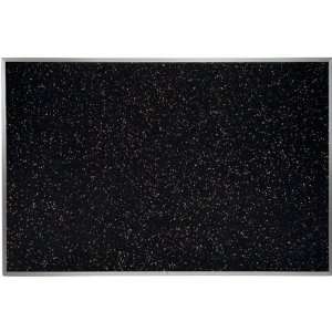  Recycled Rubber Bulletin Board   Aluminum Frame   8W x 4 