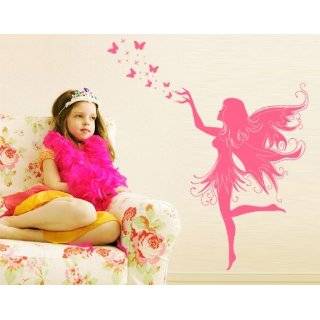  Vinyl Wall Decal Sticker Fairy on Swing AC134s Everything 