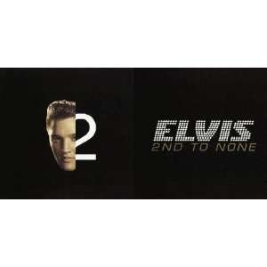    Elvis Presley CD Original Promo 2 Fold Poster Flat