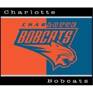  NBA Basketball All Star Blanket/Throw Charlotte Bobcats 