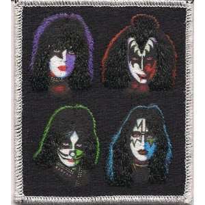  KISS 4 Heads Character Embroidered PATCH 