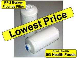 Berkey PF 2 Replacement Fluoride Filters Fits Royal Crown Imperial 