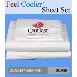  Sheets Cal King Size White   Feel Cooler™ Cooling Sheets.   30 Day 