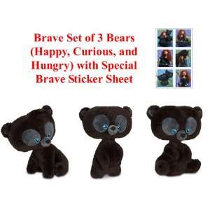 Adorable Set of Cursed Triplets Brave Plush Cubs Featuring 