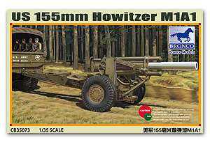 Bronco 1/35 US M1A1 155mm Howitzer (WWII) #35073  