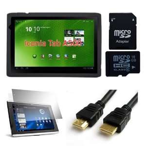   Cable + 16GB SD memory card Acer A500 10.1 inch Tablet Electronics