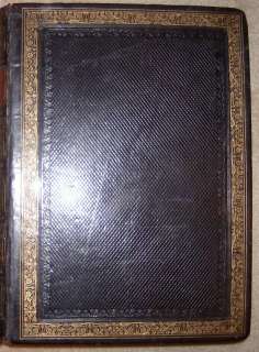 C1870 King James Holy Bible/Engravings/Gilt Binding  