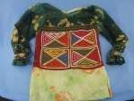  Blouse Kuna Tribe of San Blas Art Textile Quilt Panama 48886  