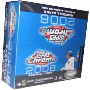    2006 Topps Chrome Baseball Retail Box   24P