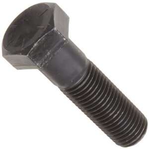 Grade 8 Plain Steel Hex Cap Screw, 3/8   24, 9 inches Length 
