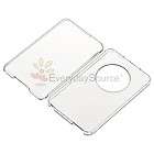   Front Back clear hard Case cover for iPod Classic 80GB 120GB White