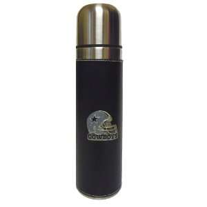  Dallas Cowboys Stainless Steel and Leather Water Bottle 
