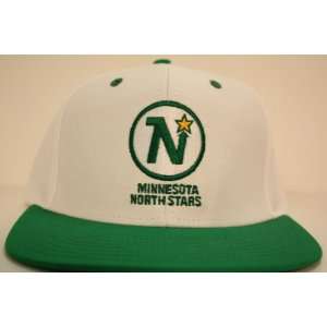  Minnesota North Stars White/Green Two Tone Snapback 