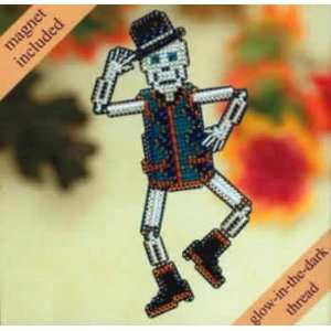  Mr. Bones Autumn Harvest Kit (cross stitch) Arts, Crafts 
