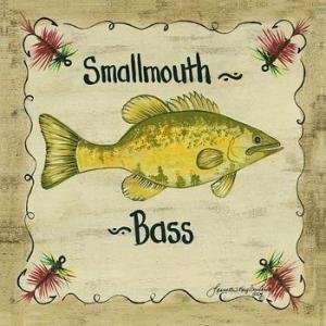  Smallmouth Bass Poster Print