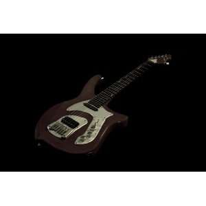   Trans Brown Stain Flame Maple Electric Guitar Musical Instruments