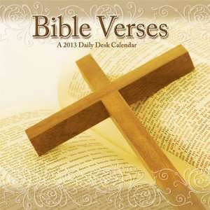  Bible Verses 2013 Daily Boxed Calendar 4.75 x 4.75 