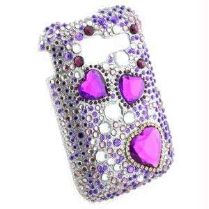  Premium Crown Jewel Hearts Jewel Snap On Cover for Kyocera 