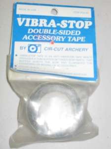 NEW Vibra Stop Double Sided Archery Accessory Tape  