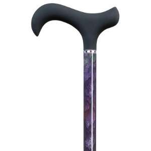 Ladies Ultra Light Weight and Durable Carbon Fiber Cane Color Dark 
