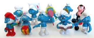   The Smurfs PVC Action Figures Toy Set Cute Collectible Gift  
