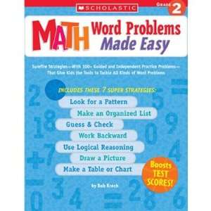   SC 0439529700 Math Word Problems Made Easy Gr 2 Toys & Games