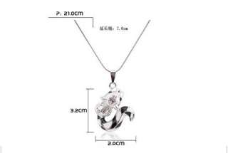   Design Lovely Cute Nine Tails Fox Clavicle Chain Necklace NEW  