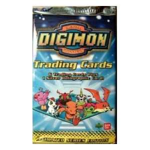 Digimon Animated Series Trading Cards Season 1 Pack  Toys & Games 